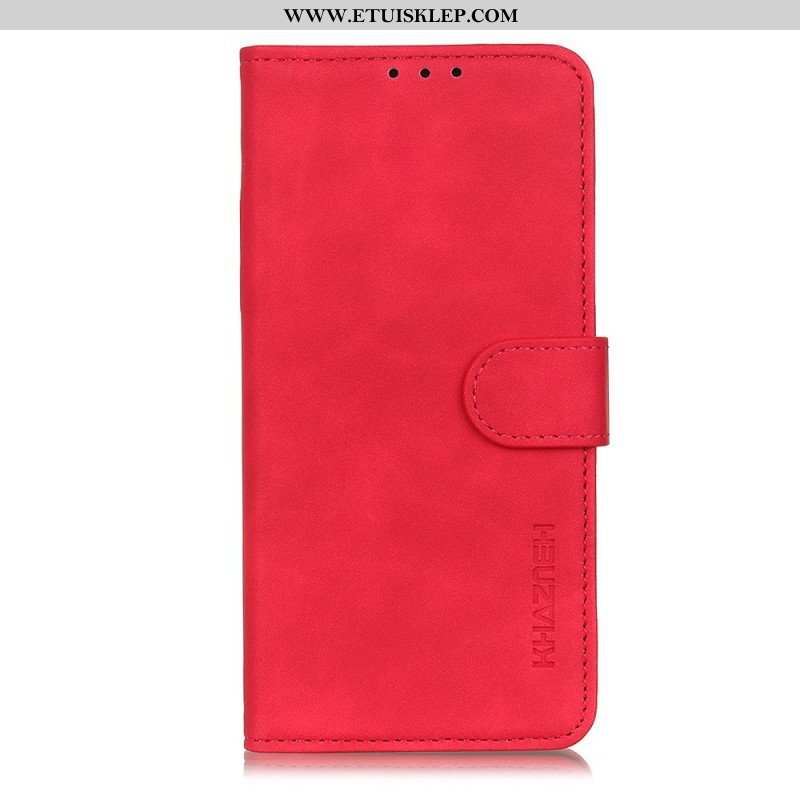 Etui Folio do Samsung Galaxy A13 5G / A04s Khazneh Efekt Skóry W Stylu Vintage